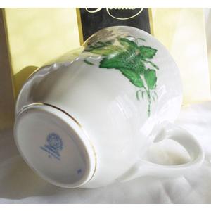 ヘレンド アポニーグリーン（AV）ミルクマグカップ0.25L（1729