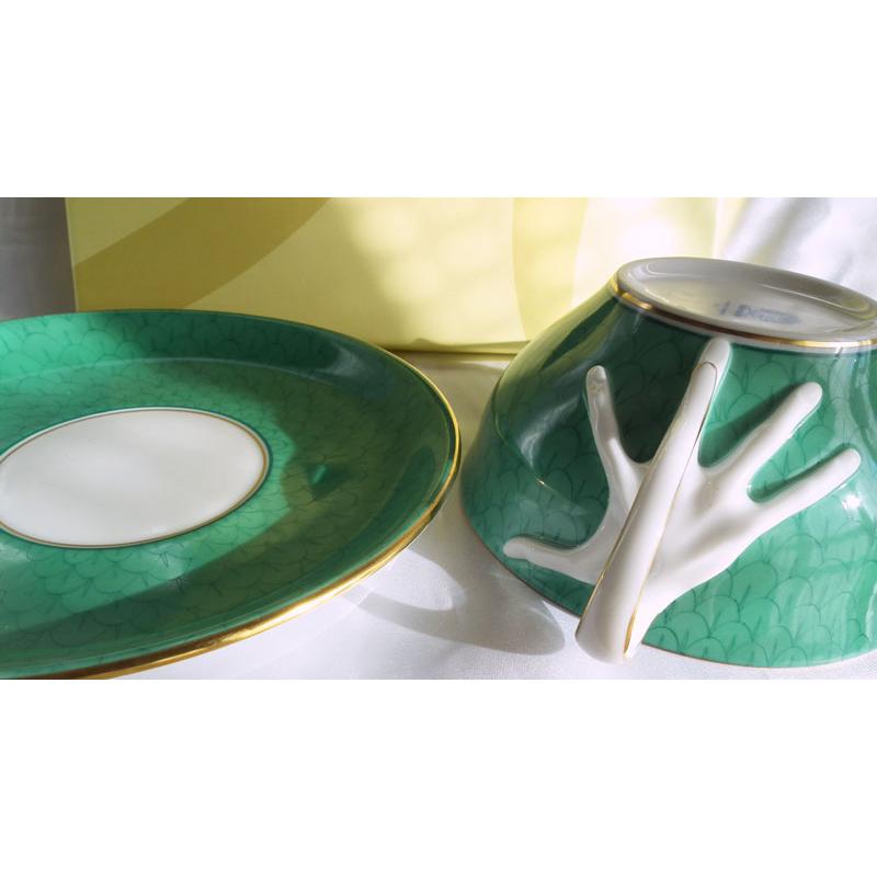 ヘレンド（HEREND） ミクローシュ・メロッコ ダブルハンドルティー