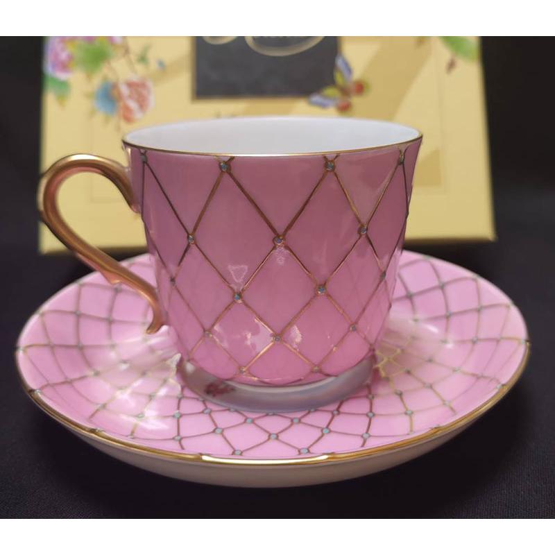 ヘレンド（HEREND） 天使バイオリン フンボルトピンクカップアンド