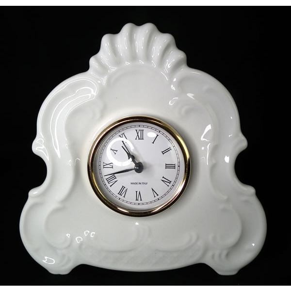マイセン SALE現品限り特価 白磁置時計 リンドナー（ドイツ）高さ約
