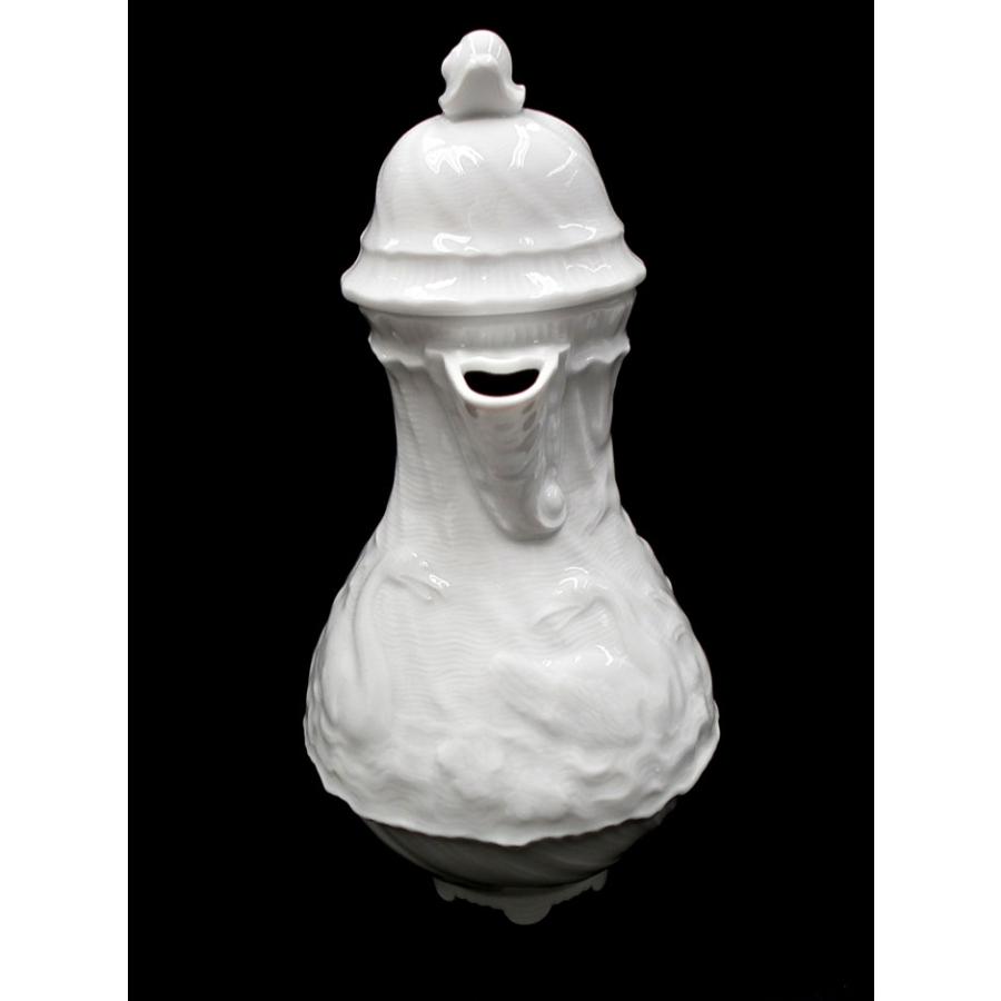 マイセン マイセン白磁 スワンサービス モカポット0.4L 000001-05692