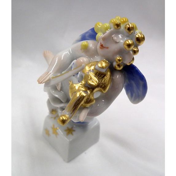 マイセン マイセン人形 天使の楽隊 ヴァイオリン 83130 新品 音楽