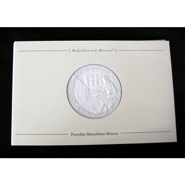 【新品・未使用】マイセン メダル 2006年 マイセン 磁器メダル2005年 ケンドラー アルルカン 双剣マーク 新品