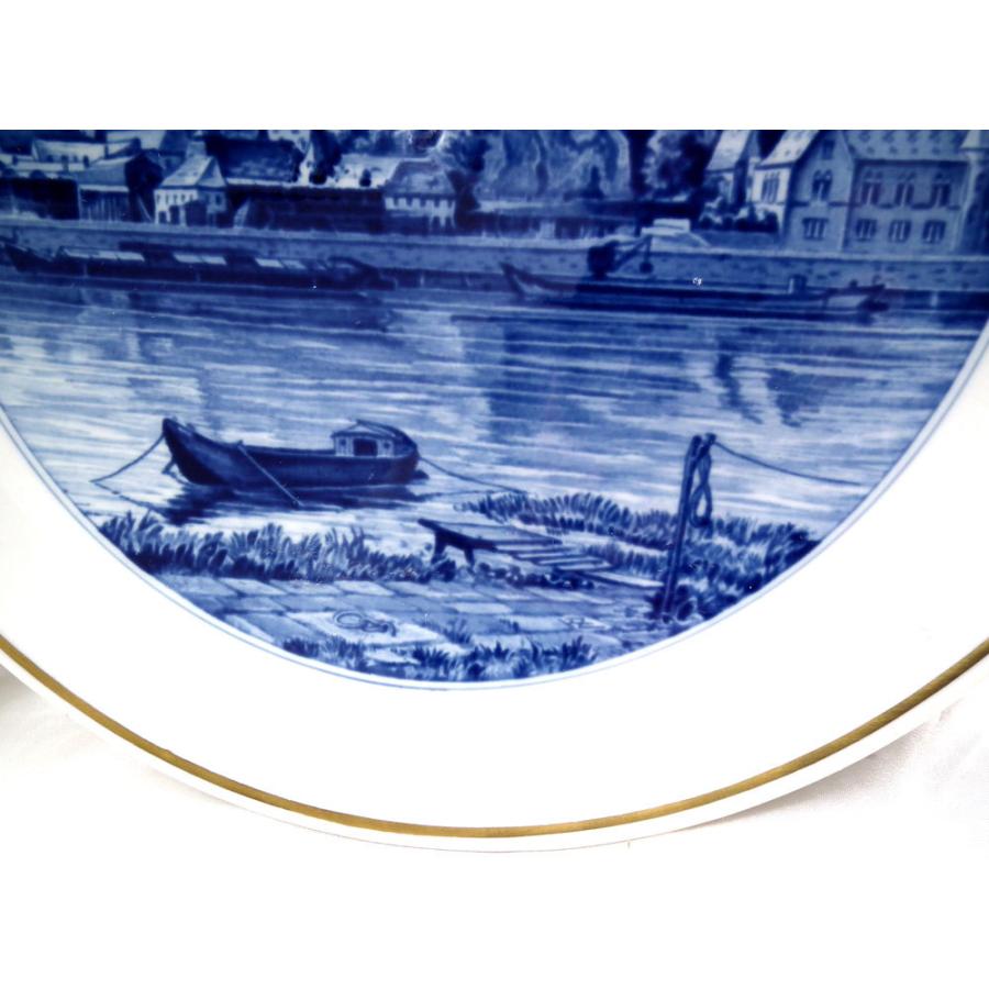 マイセン 【マイセン/アルブレヒト城とはしけ 飾り皿】新品 : ユーロ