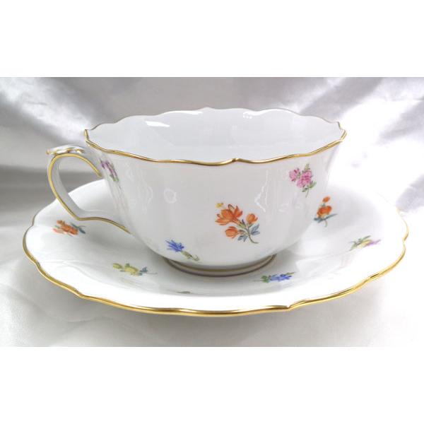 マイセン マイセン/スキャタードフラワーティーカップアンド