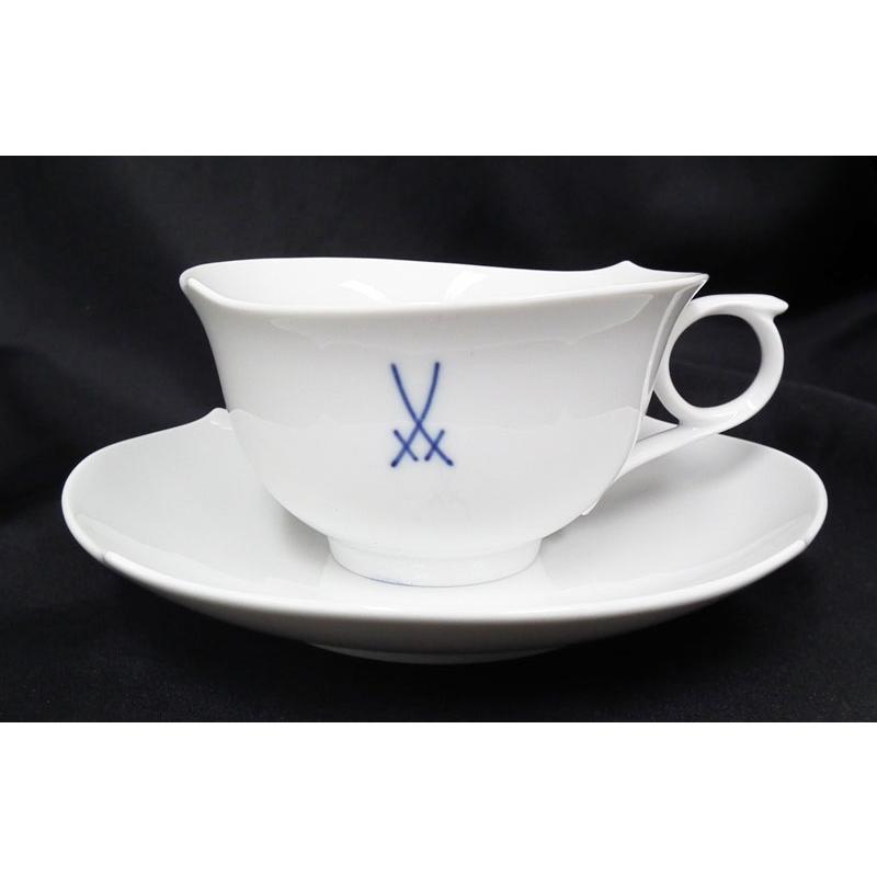 マイセン SALE現品限り特価 マイセン/双剣マーク波の戯れピュア