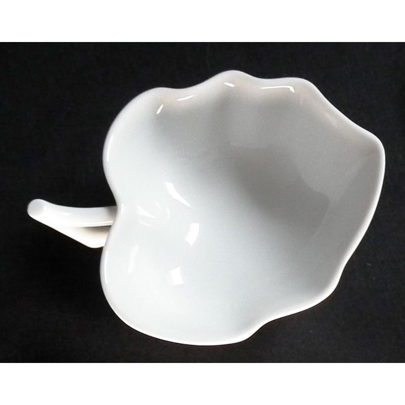 マイセン マイセン白磁/リーフディッシュS（205）新品 製造中止在庫