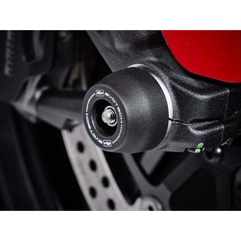Evotech Performance スピンドルボビンパッドドックキット Ducati Scrambler Mach 2.0 (2017-2020) | PRN012214-013263-09 - 0