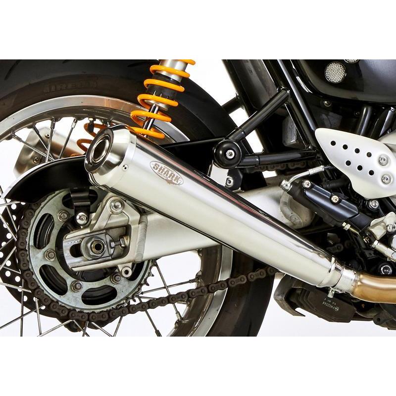 SHARK スリップオンサイレンサー (2-2) Retro TRIUMPH Thruxton(2004-2015) | 830011