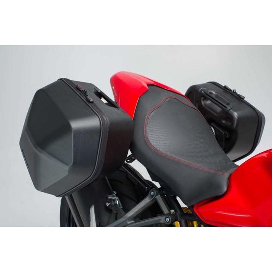 SW-MOTECH URBAN ABS サイドケースシステム ブラック Ducati