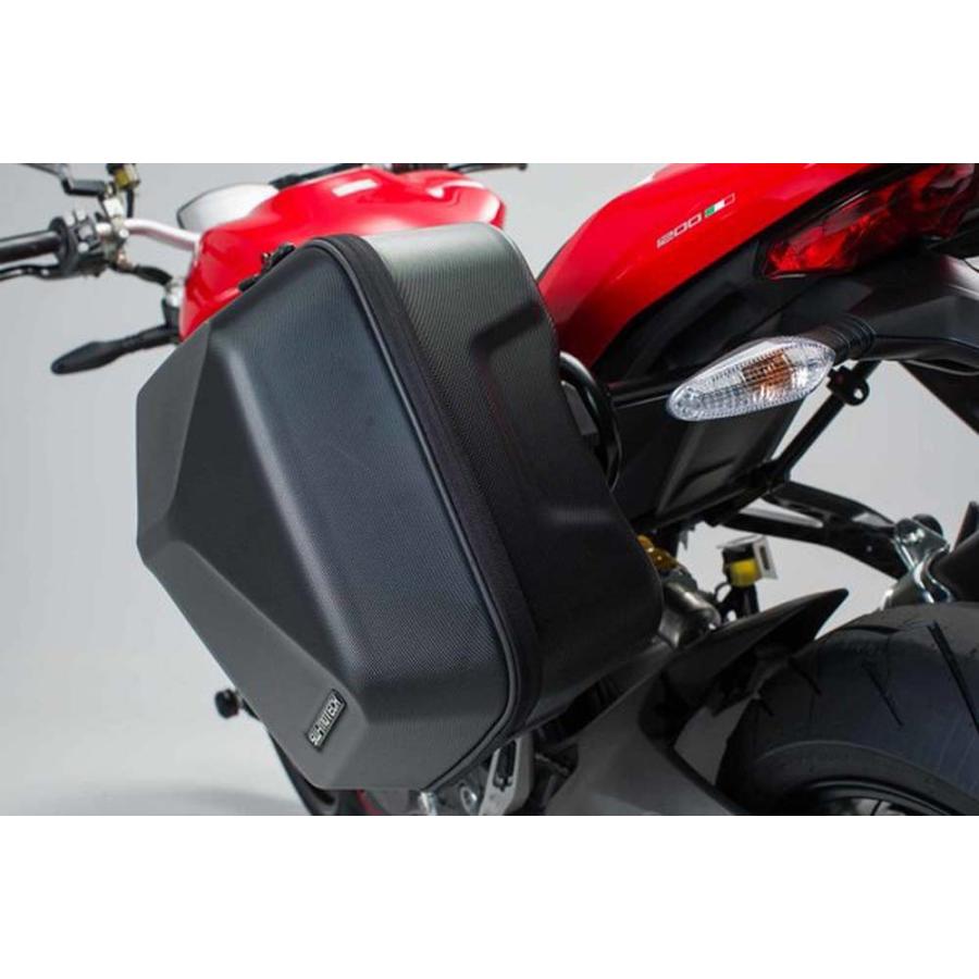 SW-MOTECH URBAN ABS サイドケースシステム ブラック Ducati