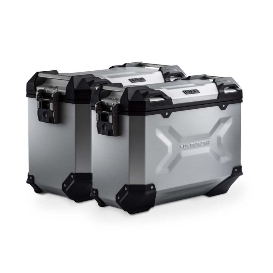 ユーロダイレクトsw Motech Trax Adv アルミニウムパニアシステム 45 37 L シルバー Honda Cbf1000f 09 16 種類豊富な品揃え