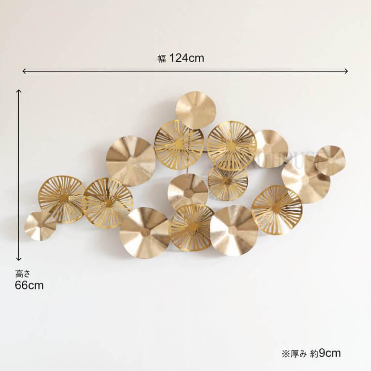 パネル ウォールアートパネル ゴールド 蓮 壁飾り 飾り アイアン パネル ウォールアートパネル ゴールド 蓮 壁飾り 飾り アイアン
