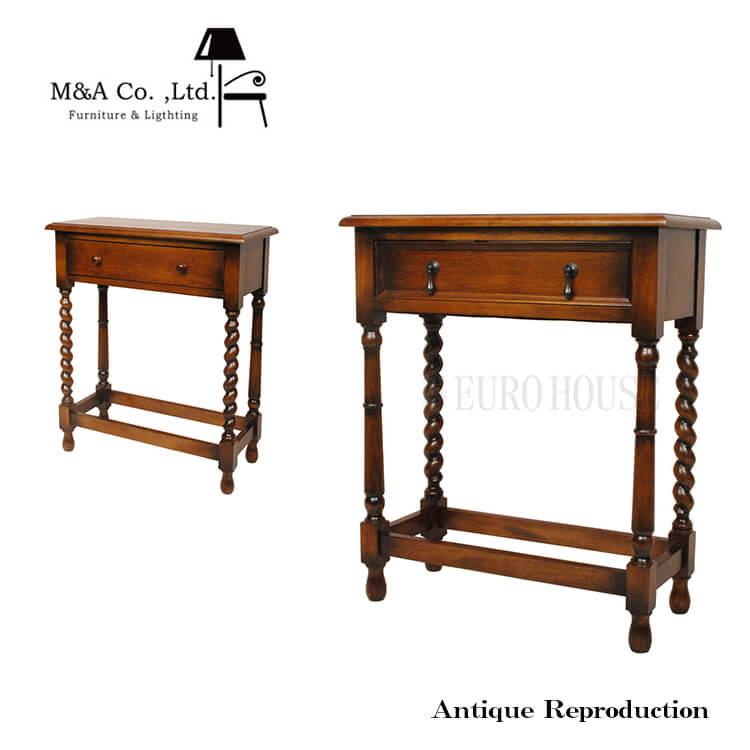 テーブル コンソールテーブル 前後両向き対応 サイドテーブル