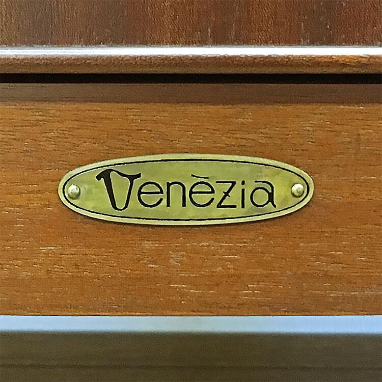 テーブル コンソール サイドボード  table ブラウン マホガニー材 象嵌細工 エレガント venezia ベネチア 東海家具工業 開梱設置付 tokai｜eurohouse-kagu｜10