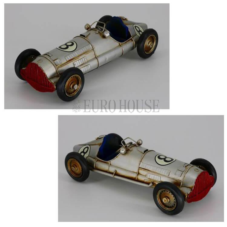 ブリキのおもちゃ racing car 車 レーシングカー 置物 オブジェ ブリキのおもちゃ racing car 車 レーシングカー 置物 オブジェ