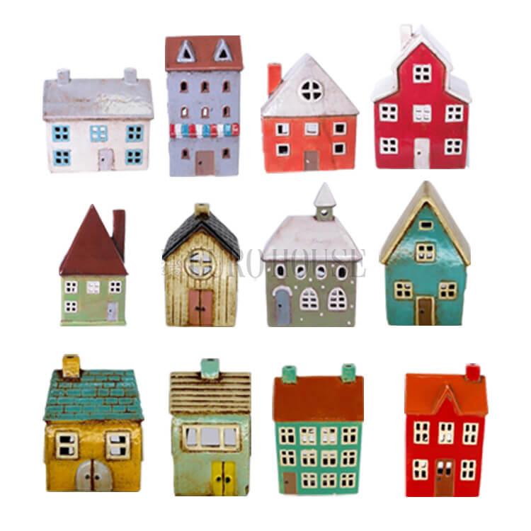 キャンドルハウス Candle House 陶器 ディスプレイ ガーデン 庭 キャンドルハウス Candle House 陶器 ディスプレイ ガーデン 庭