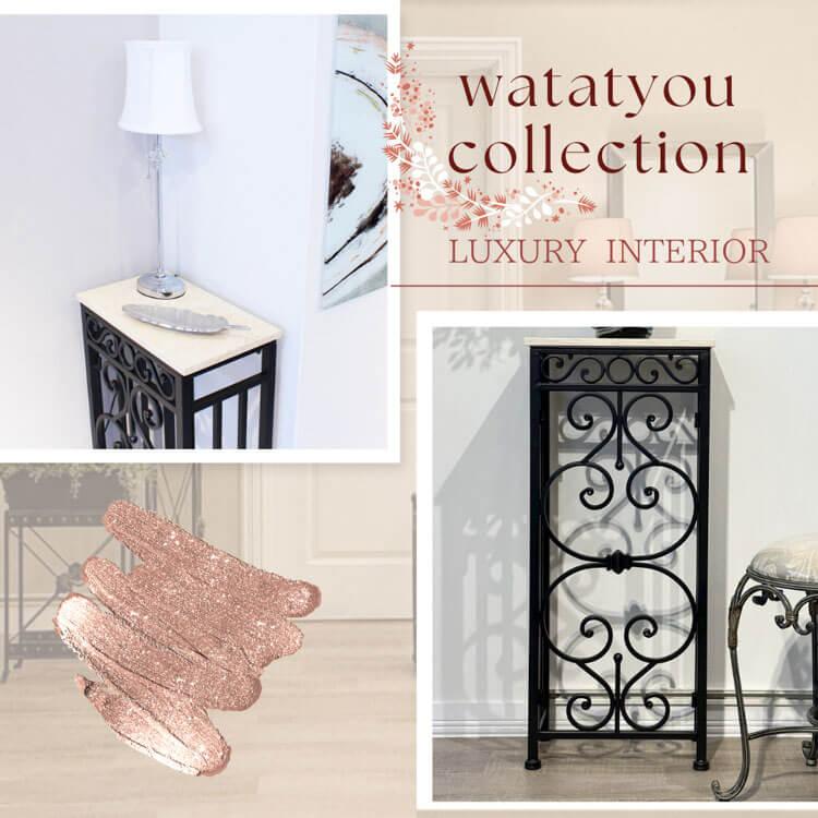 テーブル 天板大理石 サイドテーブル SS コンソールテーブル