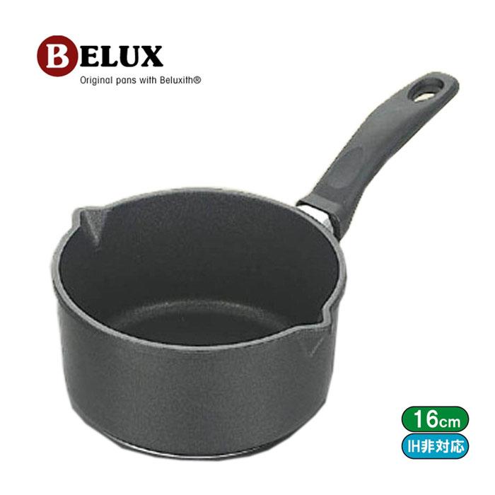 ベルックス BELUX 片手鍋内径16cm 取手固定式256S 本体 ガス用