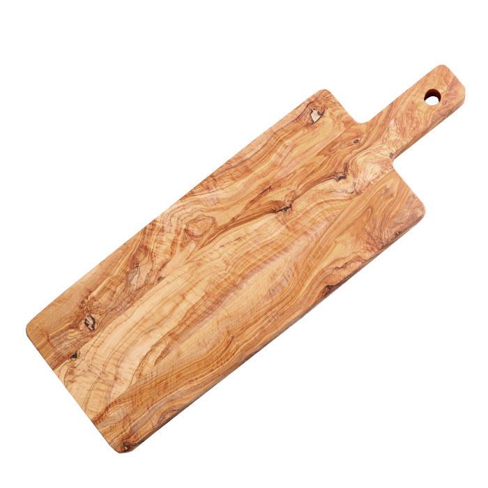 ジェネラルオリーブウッド  ストリークシリーズ オリーブの木 ハンドル付チョッピングボード ５５ｃｍ ＃ＧＢ１９５５５５｜eurokitchen｜02