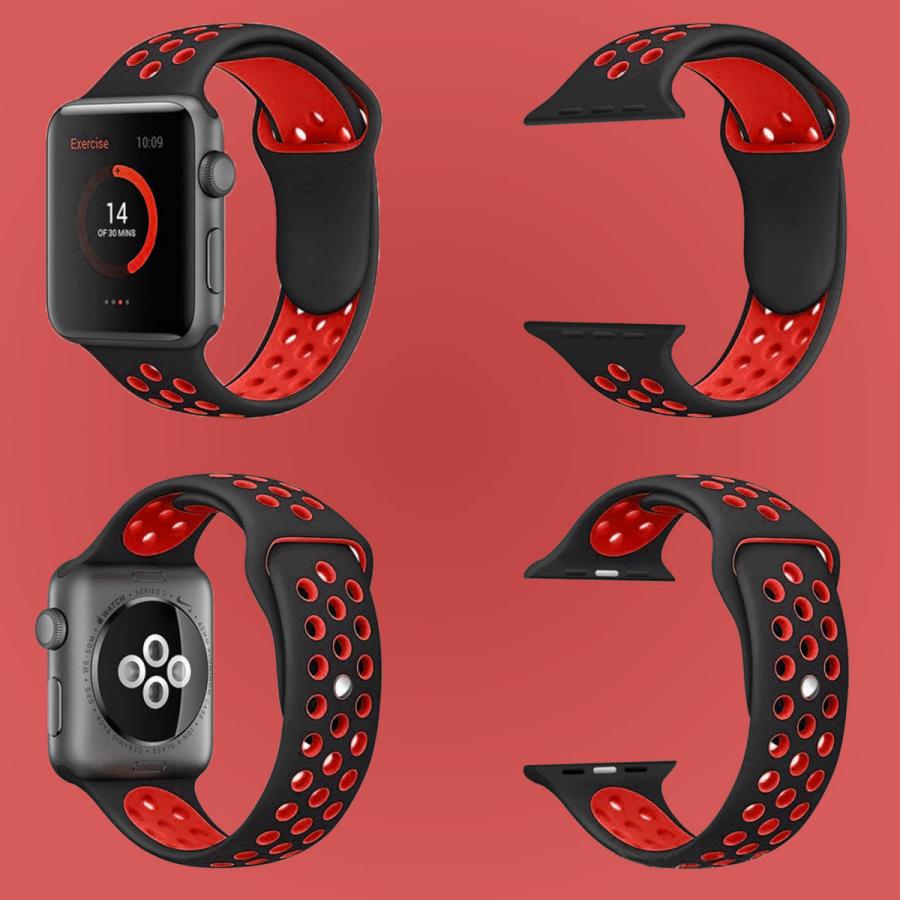 2個 セット アップルウォッチ バンド スポーツ apple watch 2個 セット アップルウォッチ バンド スポーツ apple watch