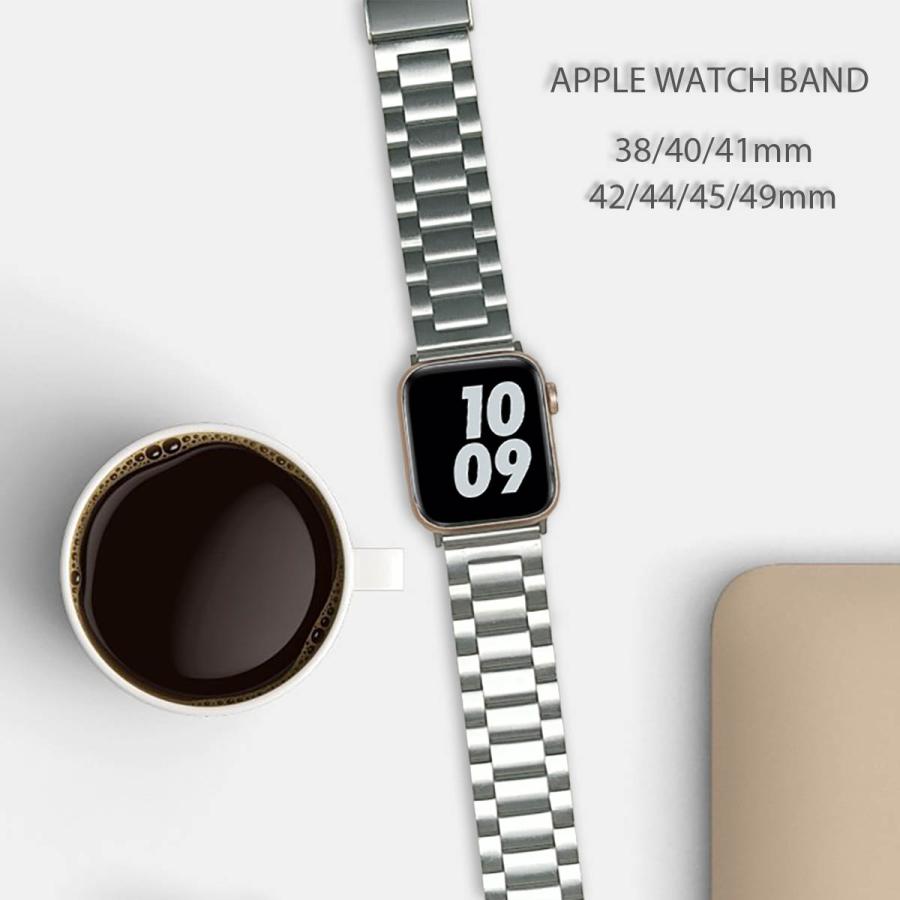 apple watch バンド ステンレス 38mm 40mm 41mm 49mm 45mm 44mm 42mm
