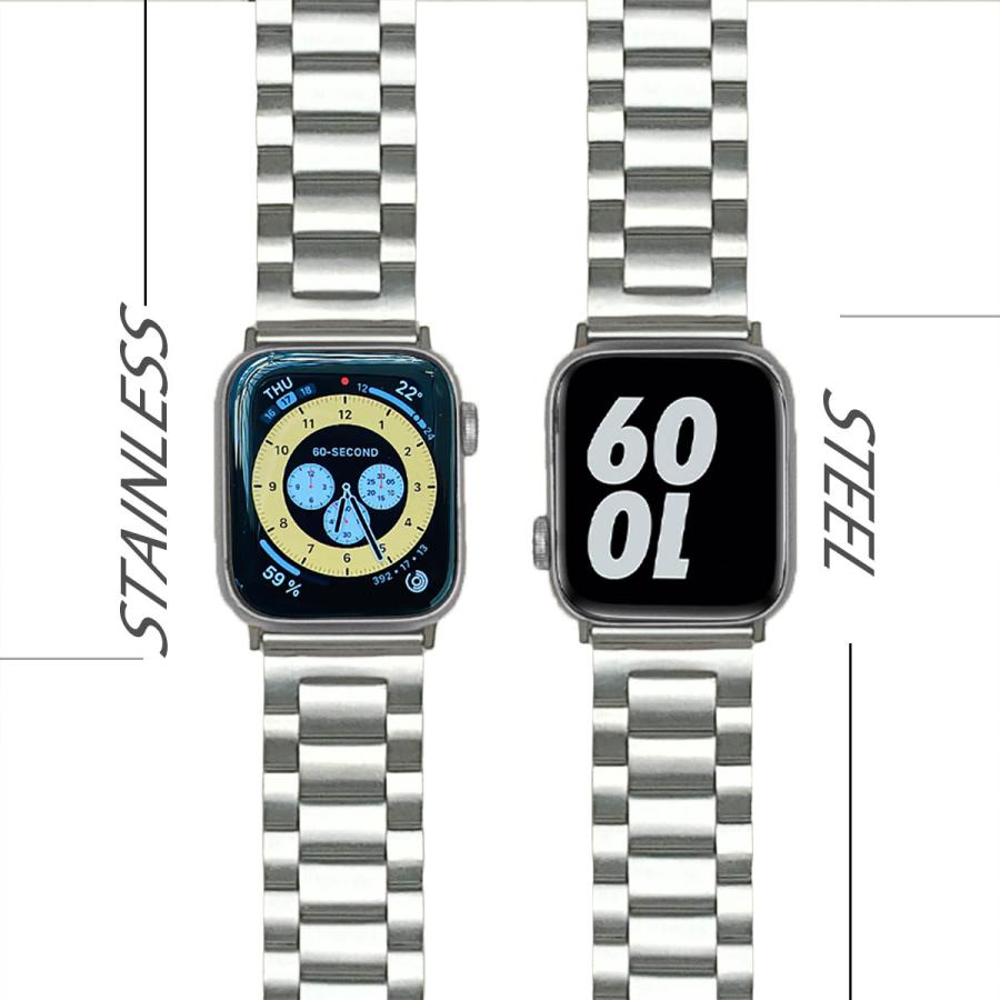 apple watch バンド ステンレス 38mm 40mm 41mm 49mm 45mm 44mm 42mm