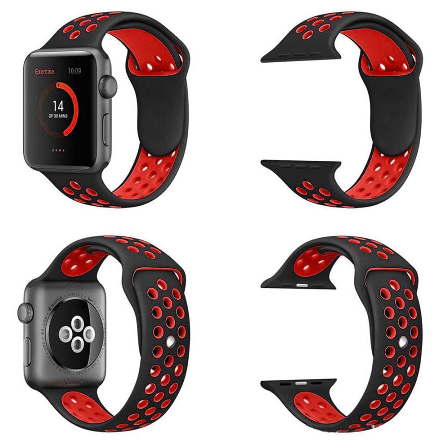 2個 セット アップルウォッチ バンド スポーツ 42mm 44mm 45mm 2個 セット アップルウォッチ バンド スポーツ 42mm 44mm 45mm