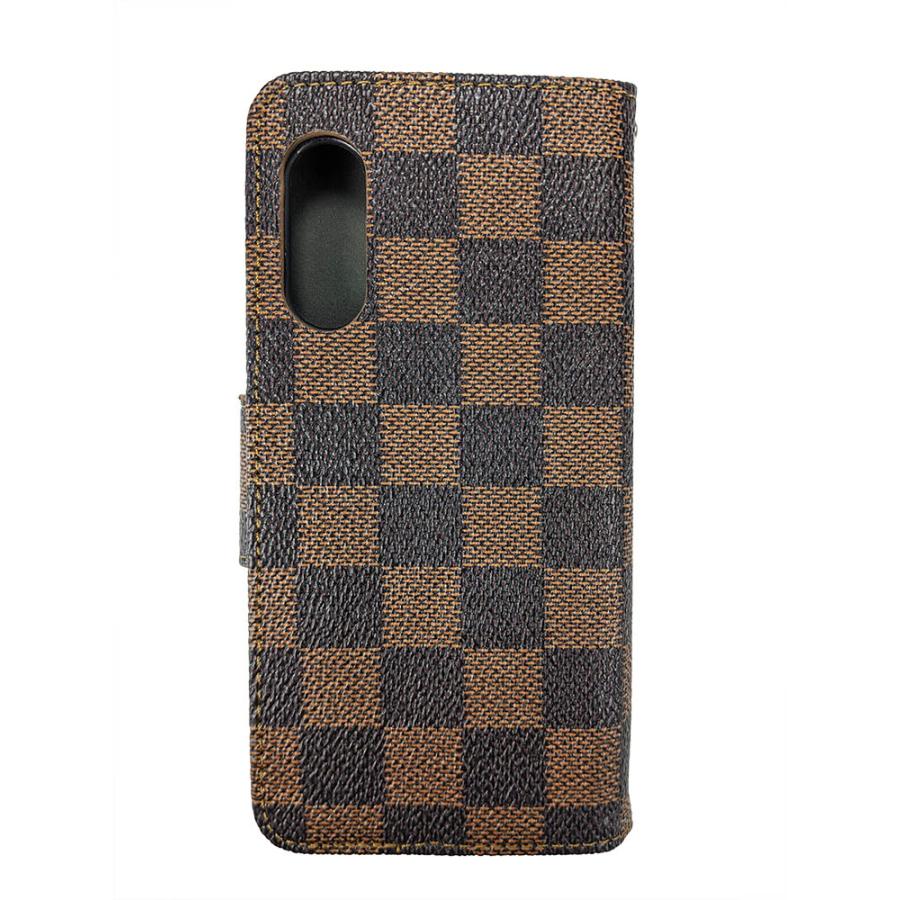 Sense3 lite basic Sense2 androidone S7 S5 SH-M12 SH-RM12 SHV45 SH-02M ケース 手帳型 レザー 革 カバー 通販 格子柄 チェック おしゃれ 送料無料 茶色 |  | 13