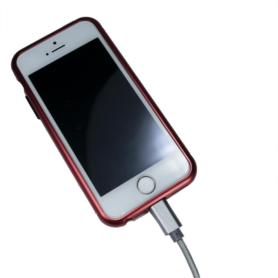 USBケーブル 3in1 充電ケーブル Type-C lightning micro USB 2本セット Android iPhone スマホ 携帯急速充電 グレー 充電コード 同時給電 タイプc マイクロusb｜eurokohaku｜07