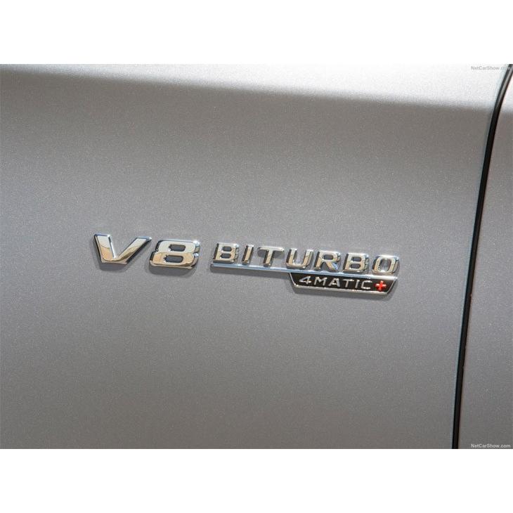 AMG 純正品 V8 BITURBO サイド エンブレム 2枚セット W222 Sクラス S63 