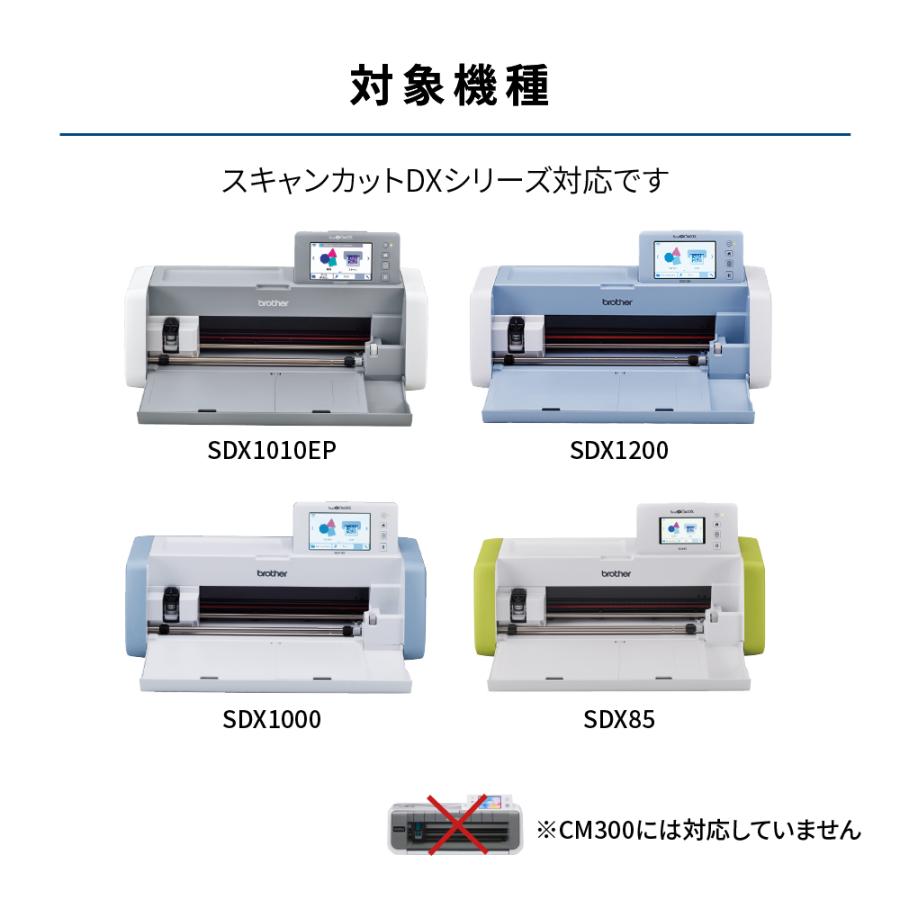 スキャンカットDXシリーズ専用 小文字カット用キット BRZ-CADXVBKIT1｜europort｜05