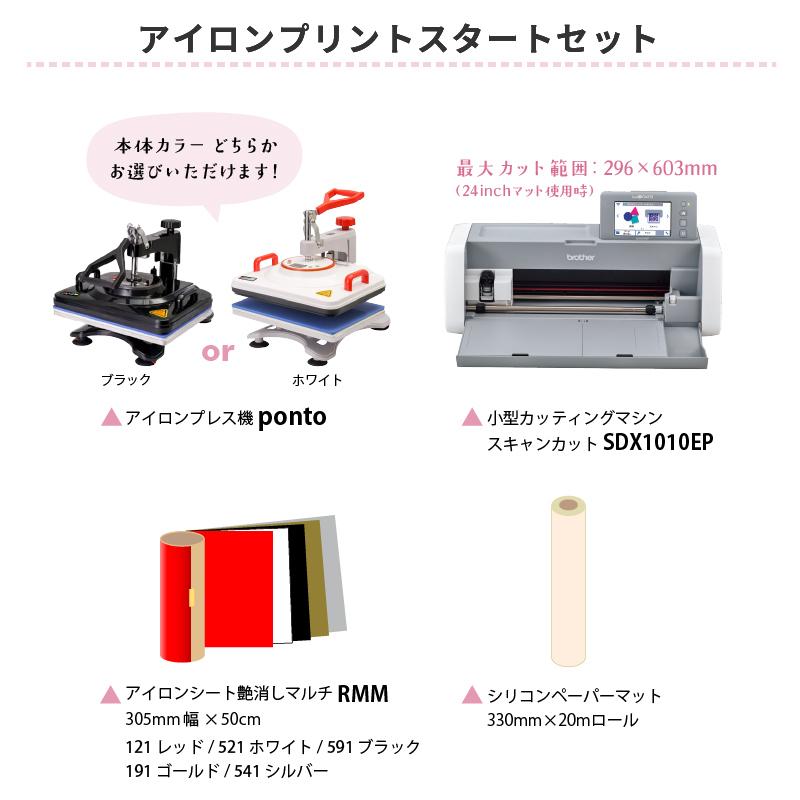 手動アイロンプレス機 Ponto シルクプリントスタートセット Tシャツくん ミドル CHP-HRTS-SET | シルクスクリーン 熱圧着 業務用｜europort｜03