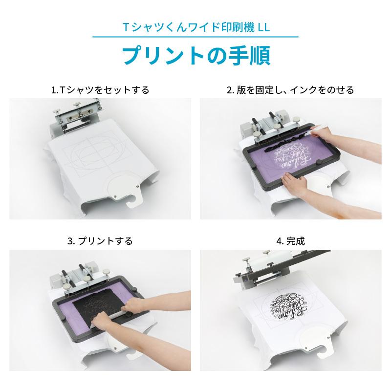 シルクプリントキット Tシャツくん ワイド製版セット 製版機+ シルクプリントキット Tシャツくん ワイド製版セット 製版機+