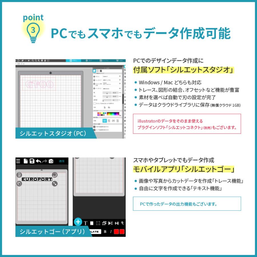 silhouette 正規代理店 シルエットポートレート4 超お得パック silhouette 正規代理店 シルエットポートレート4 超お得パック