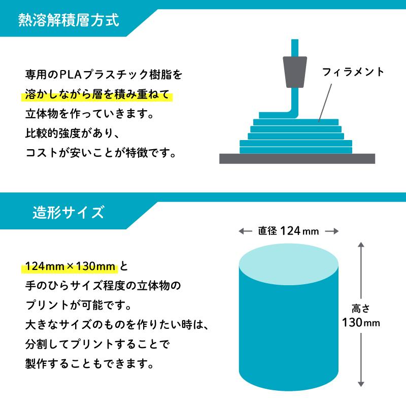 値引き シルエットアルタプラス用 フィラメント 通常色 500g PLA
