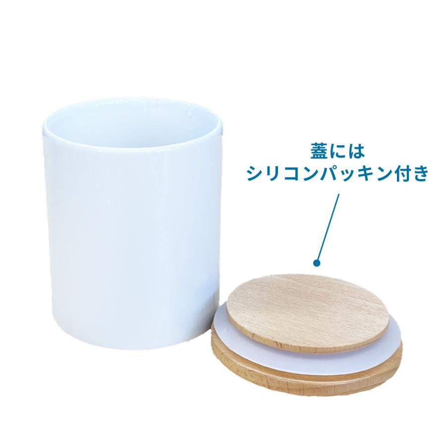 昇華転写用 蓋つき容器 キャニスター 1個 82×96mm 転写用無地素材 STM