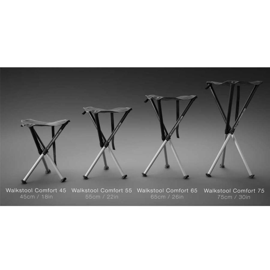 新品　スウェーデン製　折りたたみ椅子　ウォークスツール ウォークスツール 『新型』 コンフォート 75cm Walkstool Comfort