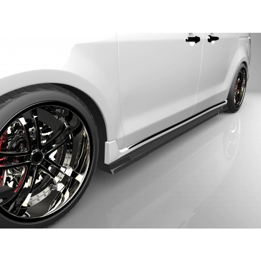 MPV LY3P 後期 フロントアンダースポイラー サイドステップ 2点キット