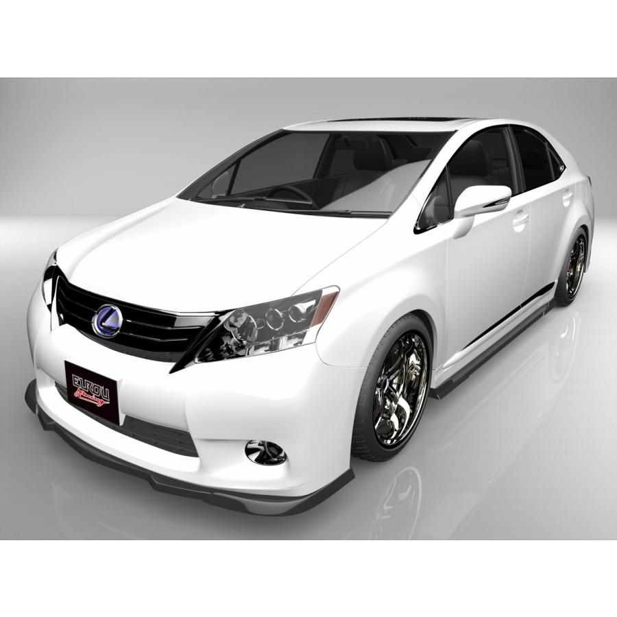 レクサス HS ANF10 前期 フロントアンダースポイラー サイドステップ 2点キット エアロパーツ