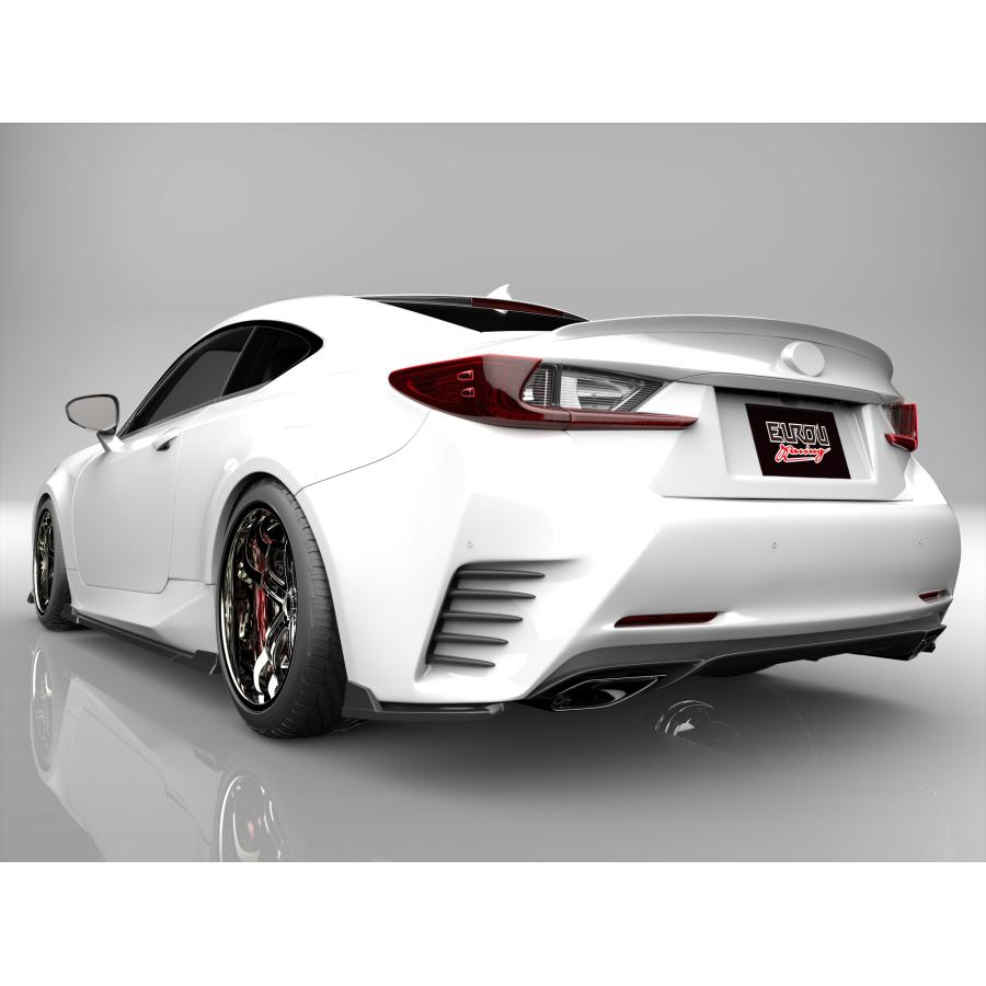 レクサス RC 前期 フロントアンダースポイラー サイドステップ リア