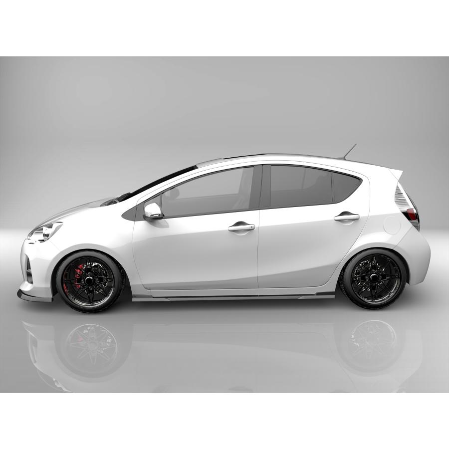 アクア 10系 NHP10 前期 サイドステップエアロパーツ : EUROU - 通販