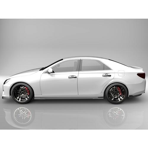 マークX G´s GRスポーツ 後期 GRX130 GRX133 サイドステップ エアロ