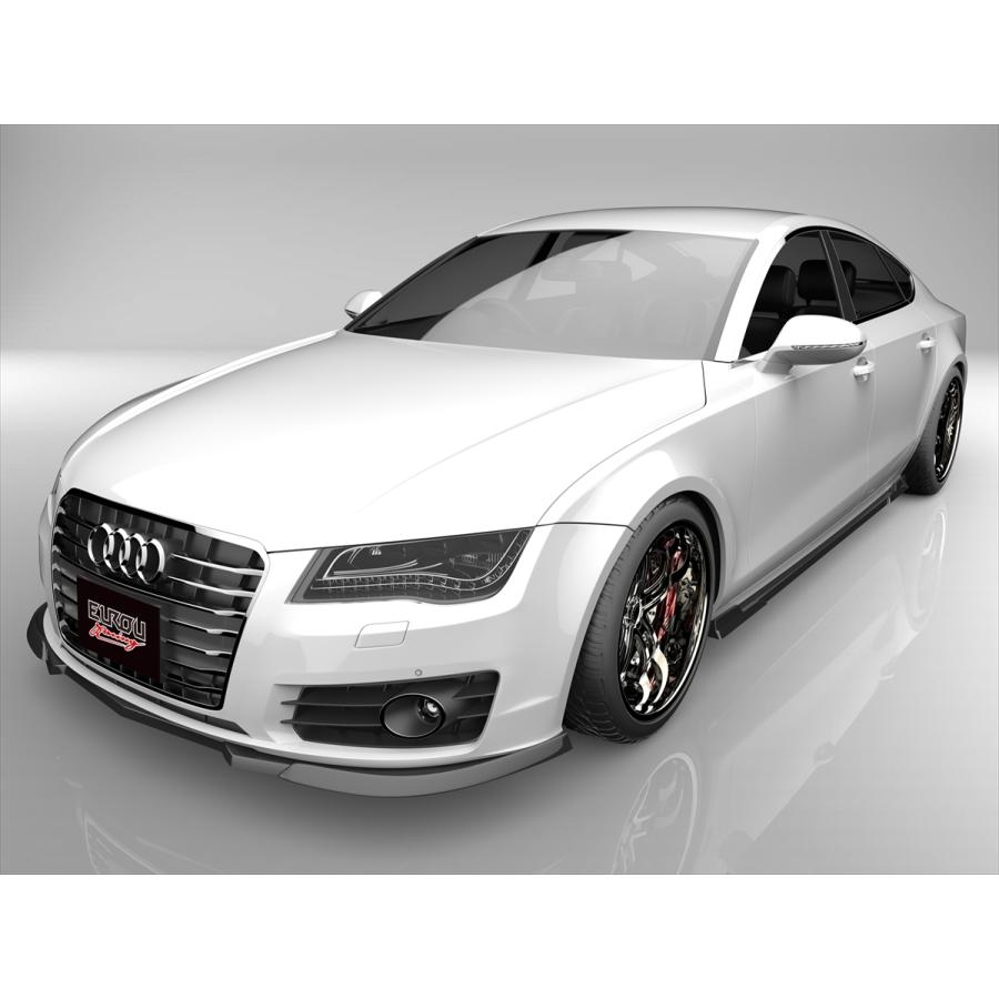 アウディ A7 スポーツバック 4GCGWC 前期 フロントアンダースポイラー