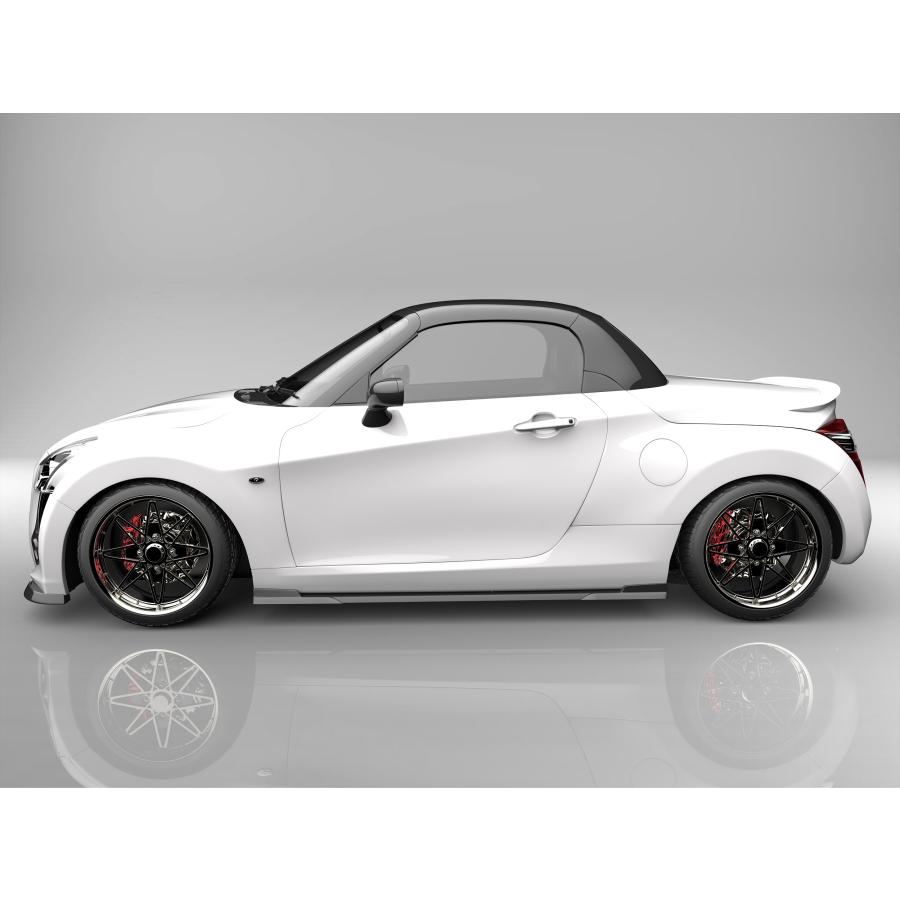 コペン GRスポーツ LA400K フロントアンダースポイラー サイドステップ