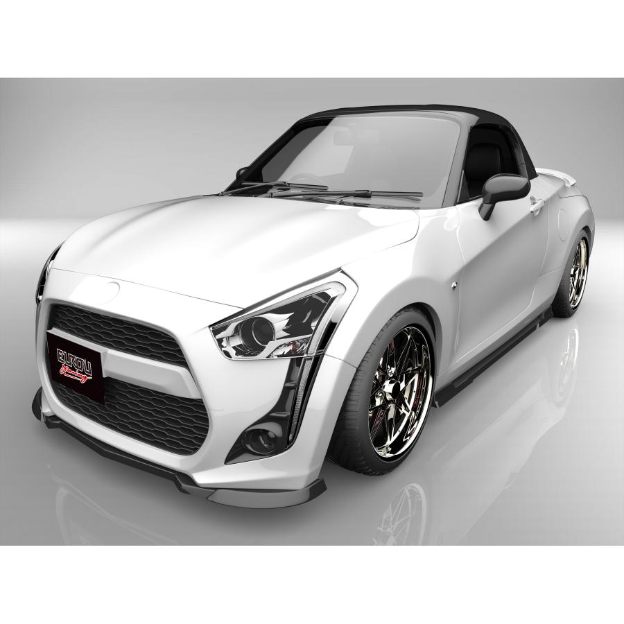 コペン ローブ LA400K フロントアンダースポイラー エアロパーツ