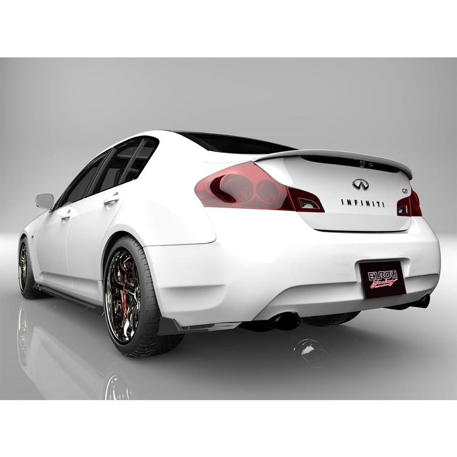 スカイラインセダン V36 後期 フロントアンダースポイラー サイド