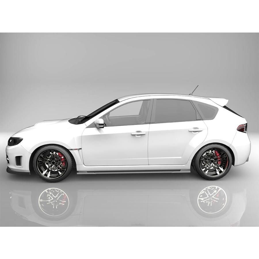 インプレッサ WRX STI GRB GRF A型 B型 フロントアンダースポイラー