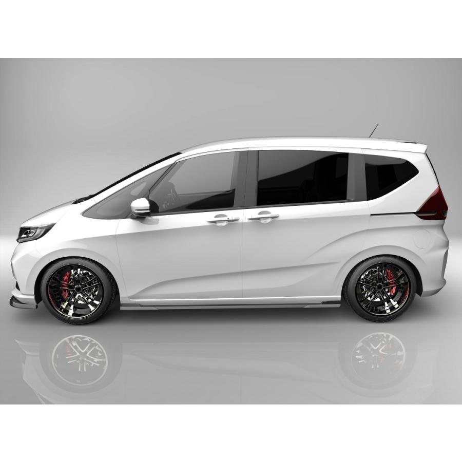 Modulo Honda フリードGB5 サイドステップ エアロ　黒　左側 フリードハイブリッド GB7 GB8 後期 サイドステップ エアロパーツ