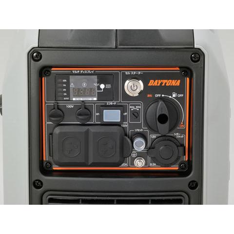 DAYTONA DAYGENE 1900Ce ポータブル発電機 インバーター発電機 【 DAYGENE1900e 】｜株式会社デイトナ